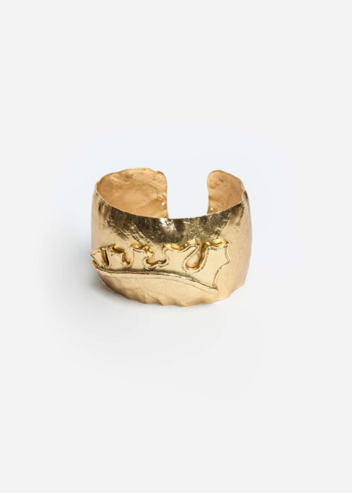 Brazalete Ojo cerrado petalos
